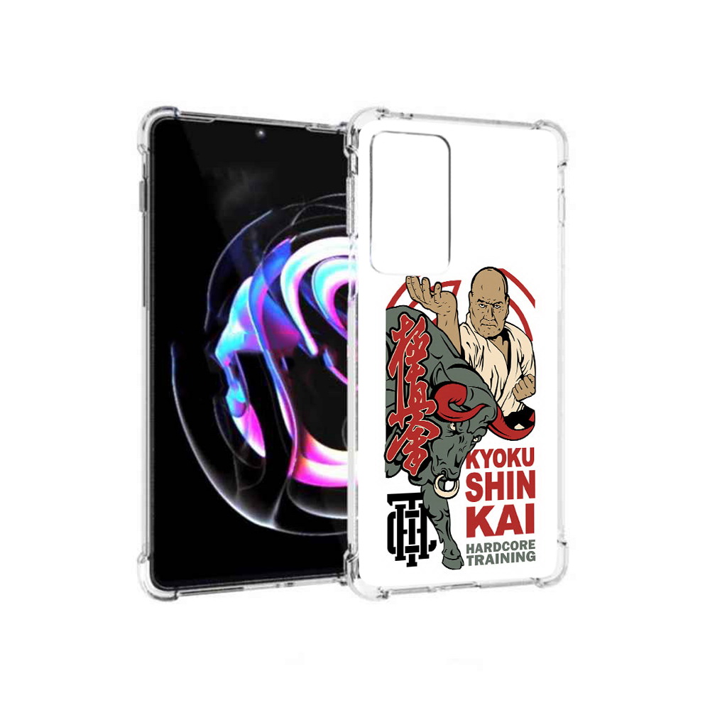 

Чехол MyPads Tocco для Motorola Moto Edge 20 Pro единоборства рисунок (PT227063.364.343), Прозрачный, Tocco
