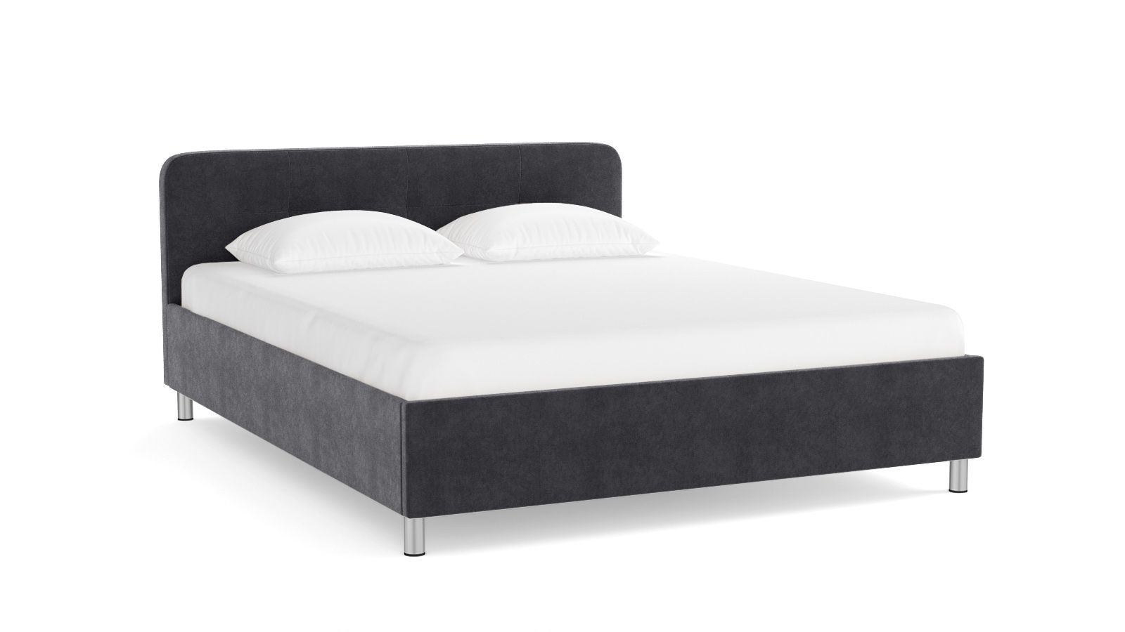 

Кровать Askona Minty Box I Sky Velvet 38 140х200, Черный