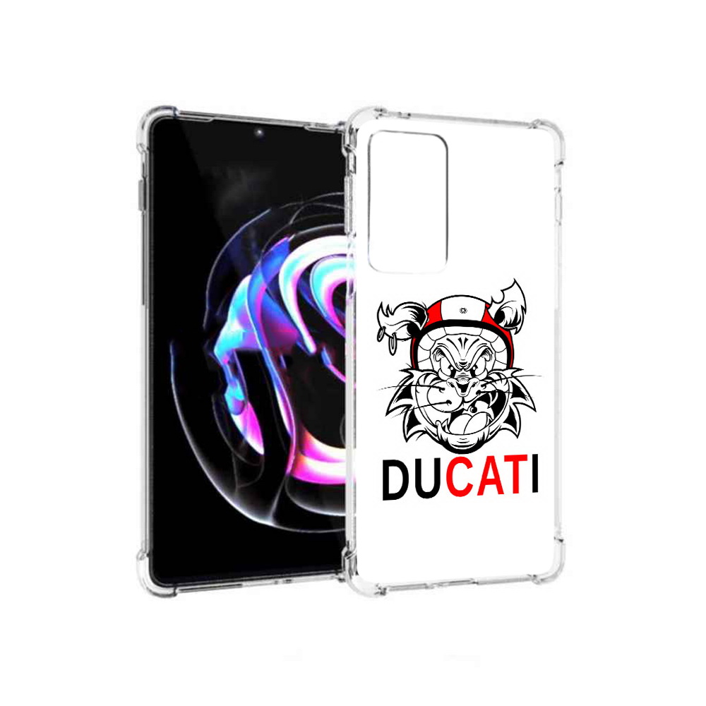 

Чехол MyPads Tocco для Motorola Moto Edge 20 Pro дукати (PT227063.364.339), Прозрачный, Tocco