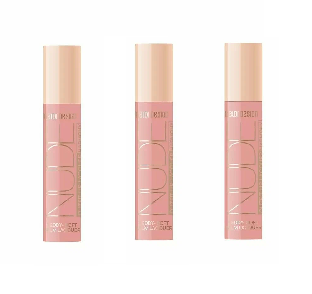 

Блеск для губ BelorDesign ЛАКОВЫЙ Nude Harmony Тон 20 3 шт