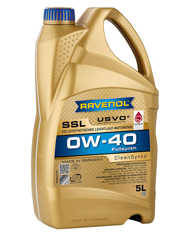 

Моторное масло Ravenol 4014835718753 Sae Super Synthetik Oel Ssl NeW 0W40 5л