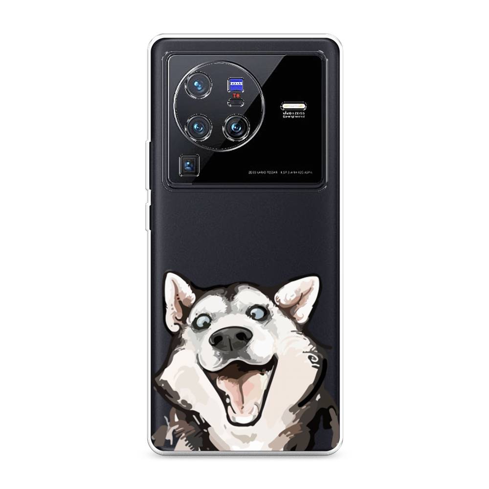 

Чехол Awog на Vivo X80 Pro "Радостный хаски", Разноцветный, 266650-1