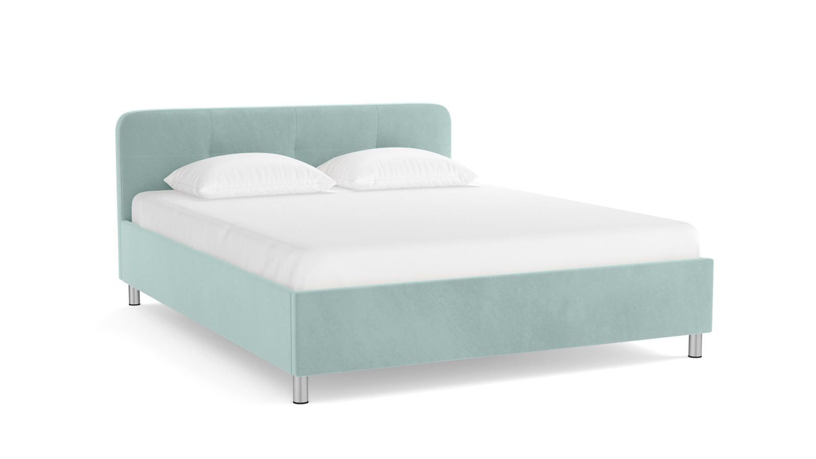 

Кровать Askona Minty Box I Casanova Sky 140х200, Голубой