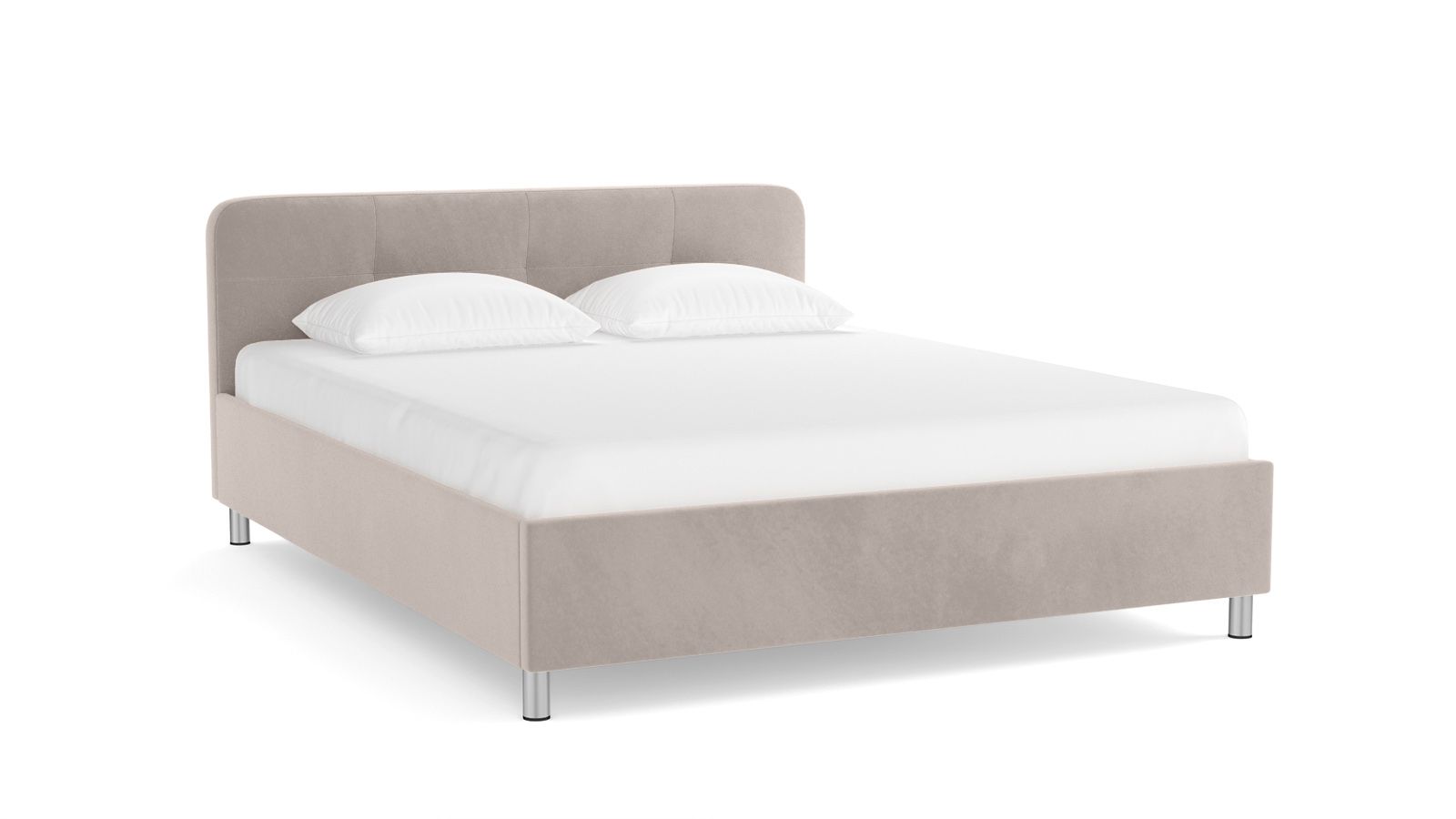 

Кровать Askona Minty Box I Casanova Grey 160х200, Бежевый