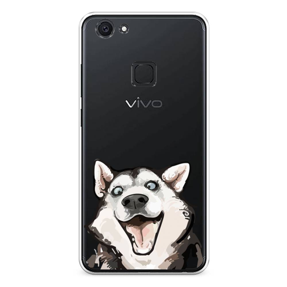 

Чехол Awog на Vivo V7 "Радостный хаски", Разноцветный, 260450-1