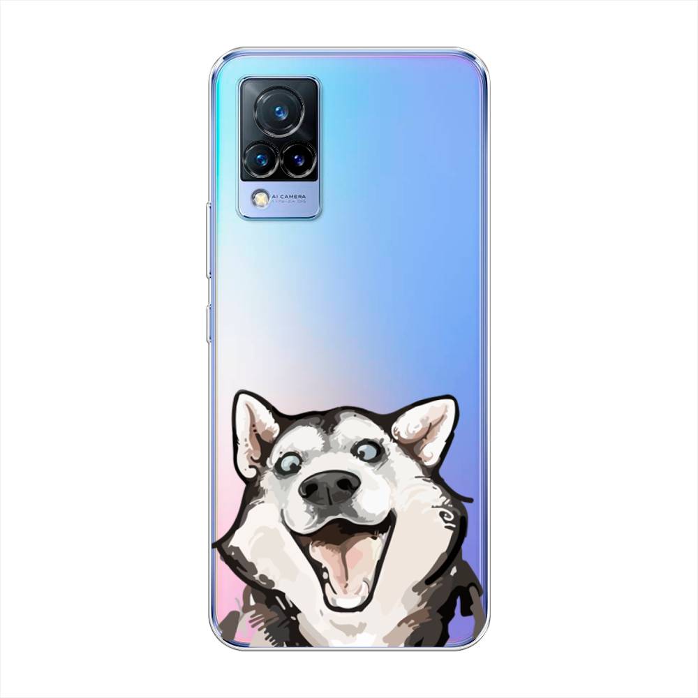 

Чехол Awog на Vivo V21 "Радостный хаски", Разноцветный, 264350-1