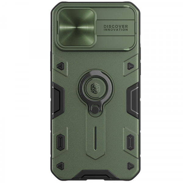 фото Nillkin camshield armor противоударный чехол защита камеры и кольцо для iphone 13 pro max