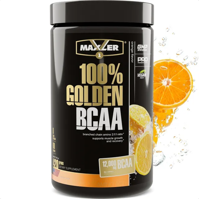 Аминокислоты Maxler 100% Golden BCAA (2:1:1) 420 гр. - Апельсин