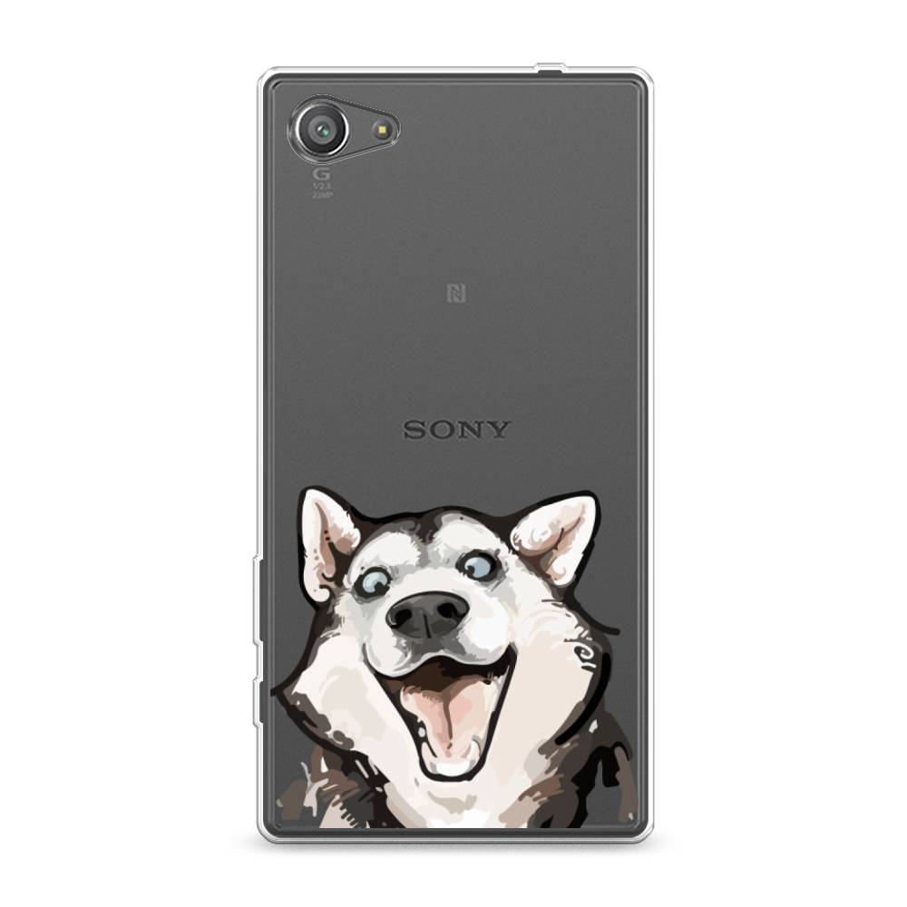 

Чехол Awog на Sony Xperia Z5 compact "Радостный хаски", Разноцветный, 52250-1