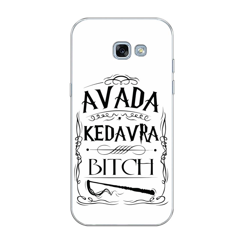 

Чехол на Samsung Galaxy A3 2017 "Avada kedavra bitch", Белый;серый;черный, 20350-6