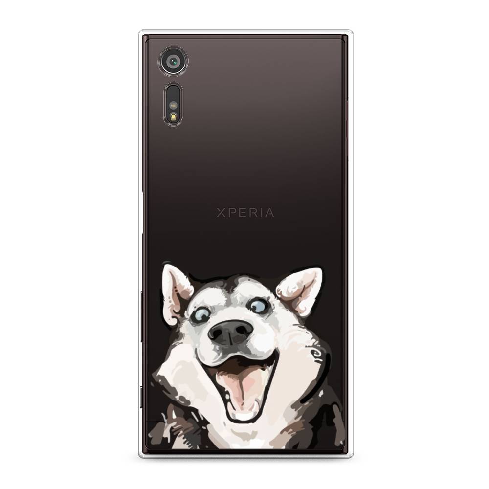 

Чехол Awog на Sony Xperia XZ "Радостный хаски", Разноцветный, 51450-1