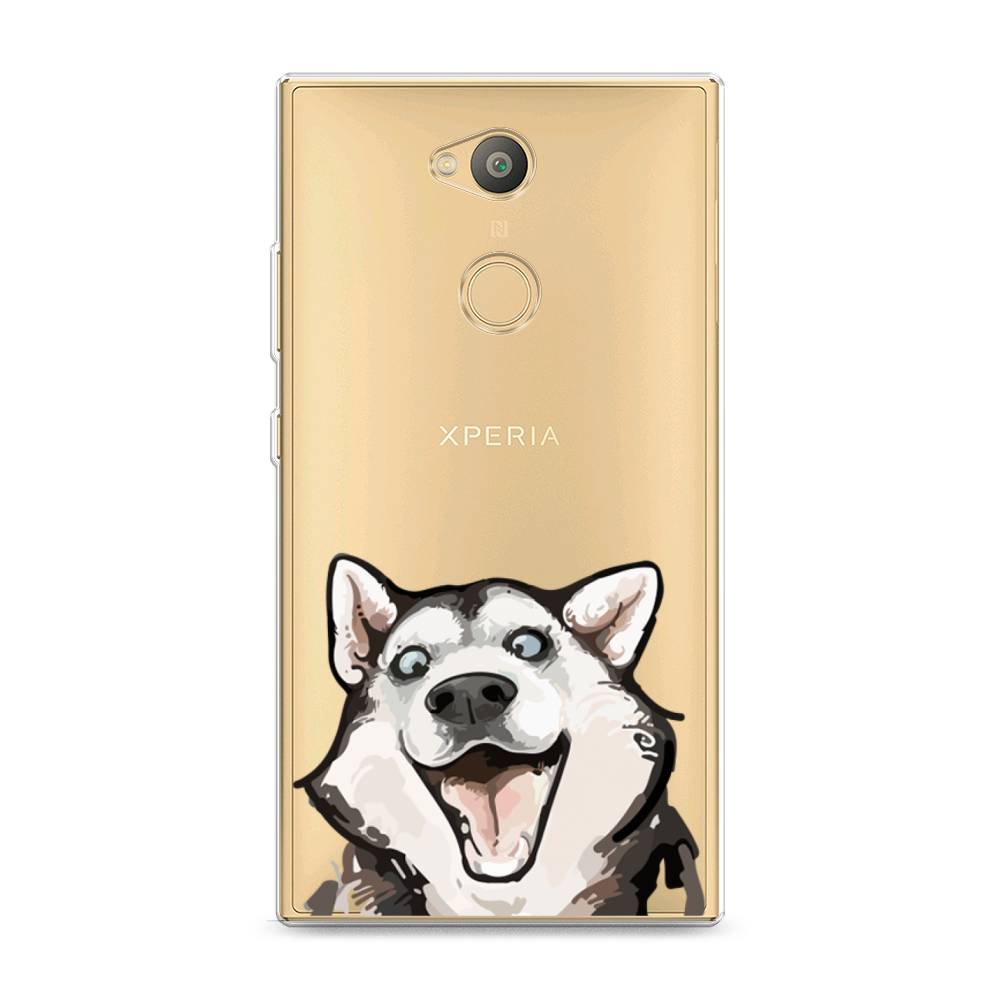 

Чехол Awog на Sony Xperia L2 "Радостный хаски", Разноцветный, 53450-1