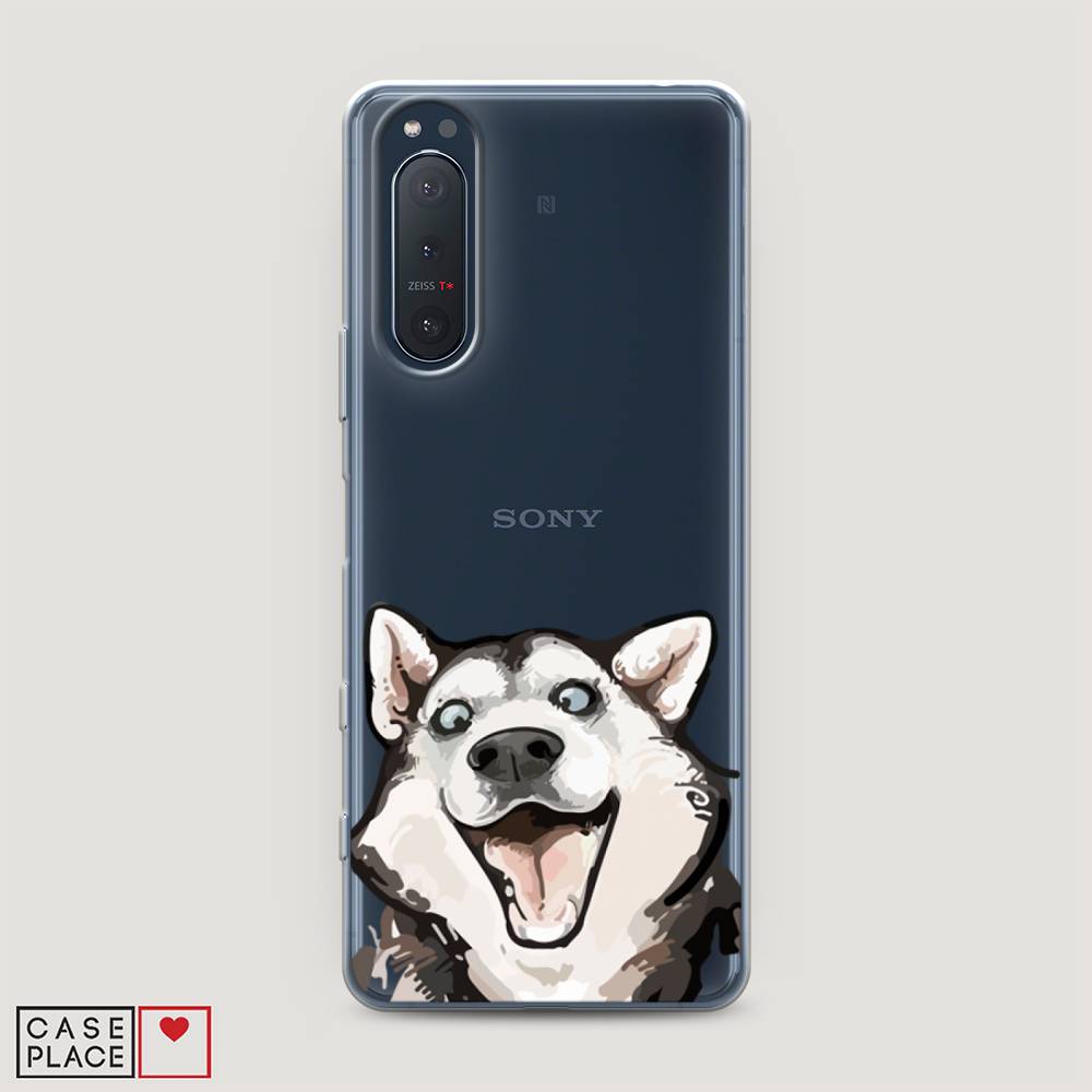 

Чехол Awog на Sony Xperia 5 II "Радостный хаски", Разноцветный, 54750-1