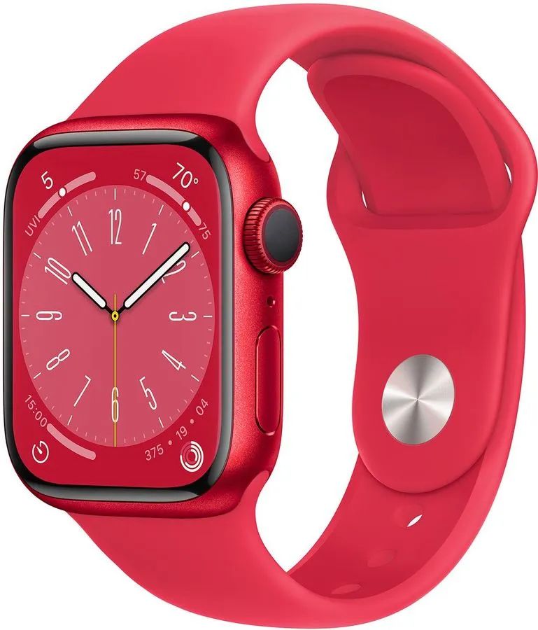 

Смарт-часы Apple Watch Series 8 А2770, 41мм, красный / красный [mnuh3ll/a]