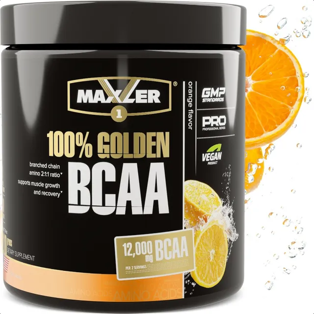 

Аминокислоты Maxler 100% Golden BCAA (2:1:1) 210 гр. - Апельсин, Golden BCAA (2:1:1)