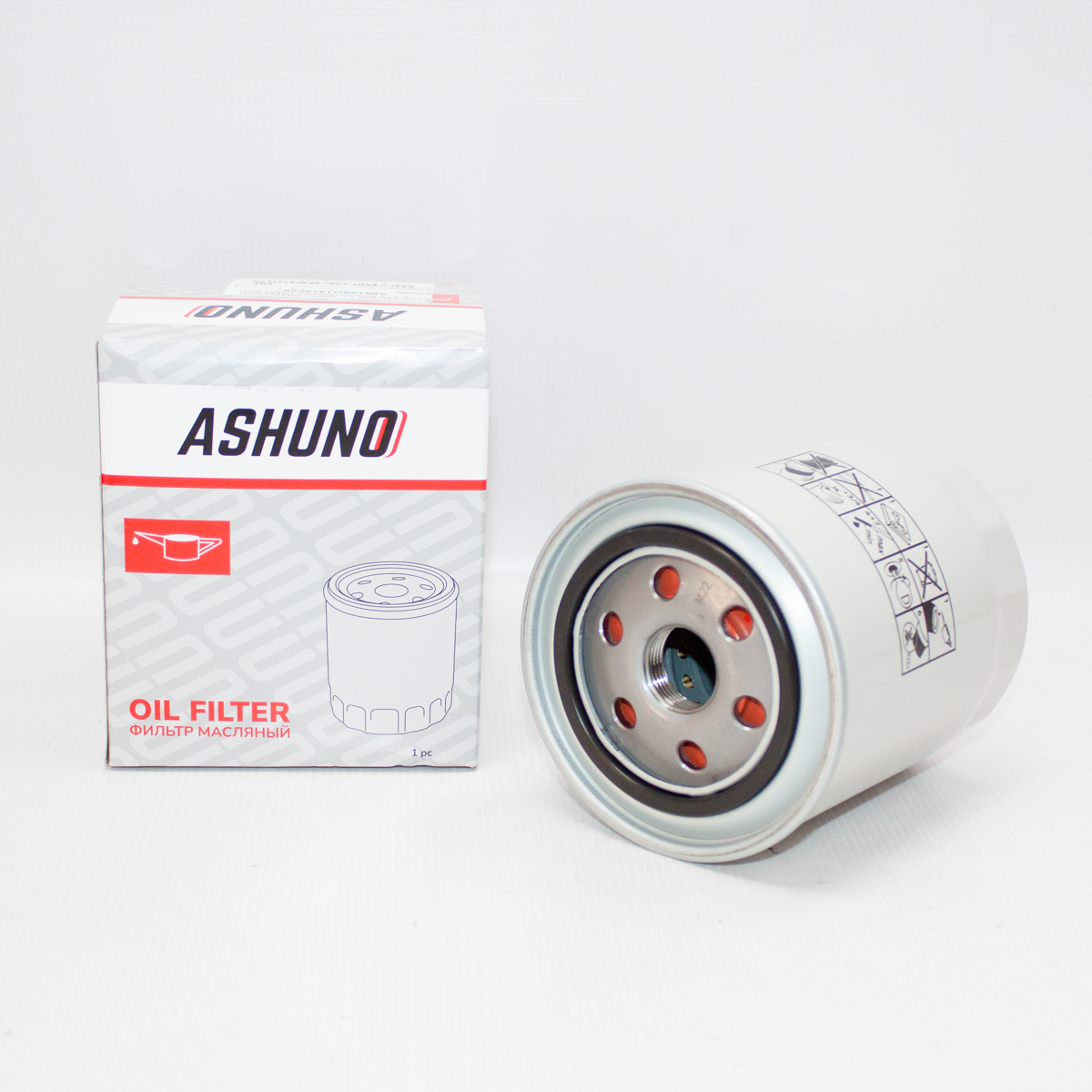 Фильтр масляный двигателя ASHUNO A90108 Great Wall Hover 2005 - 10 H5 2010 - 2017 J1313028