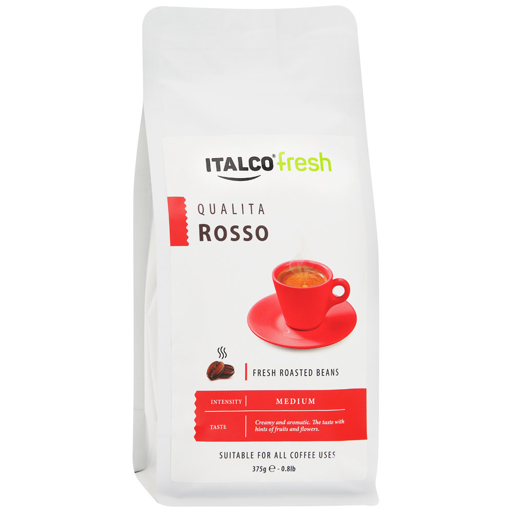 Кофе Italco Qualita Rosso в зернах 375 г