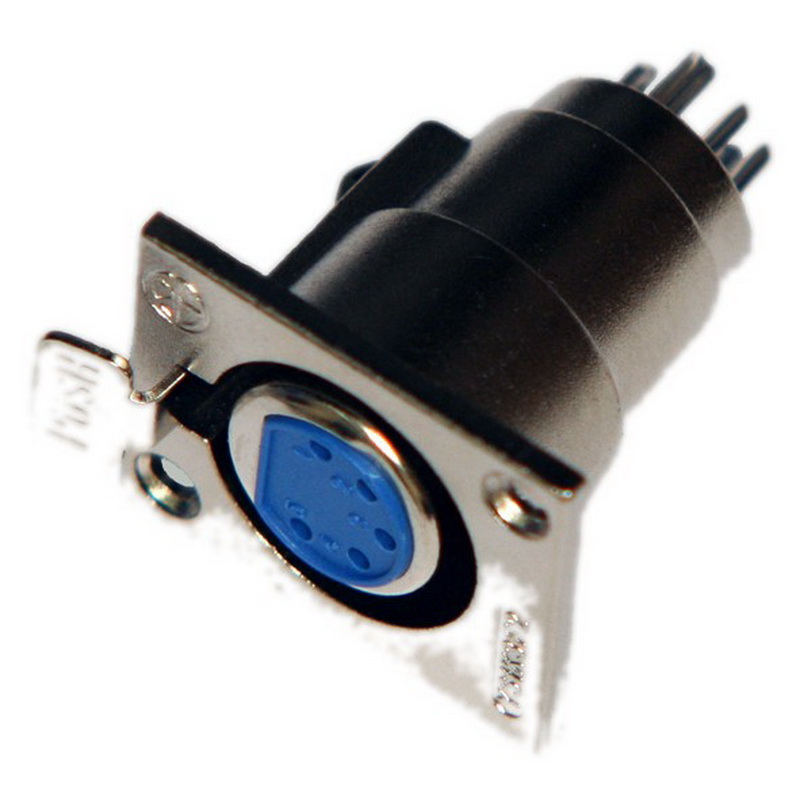 

Разъем XLR 5P Pro Legend PL2195, Стальной, PL2195