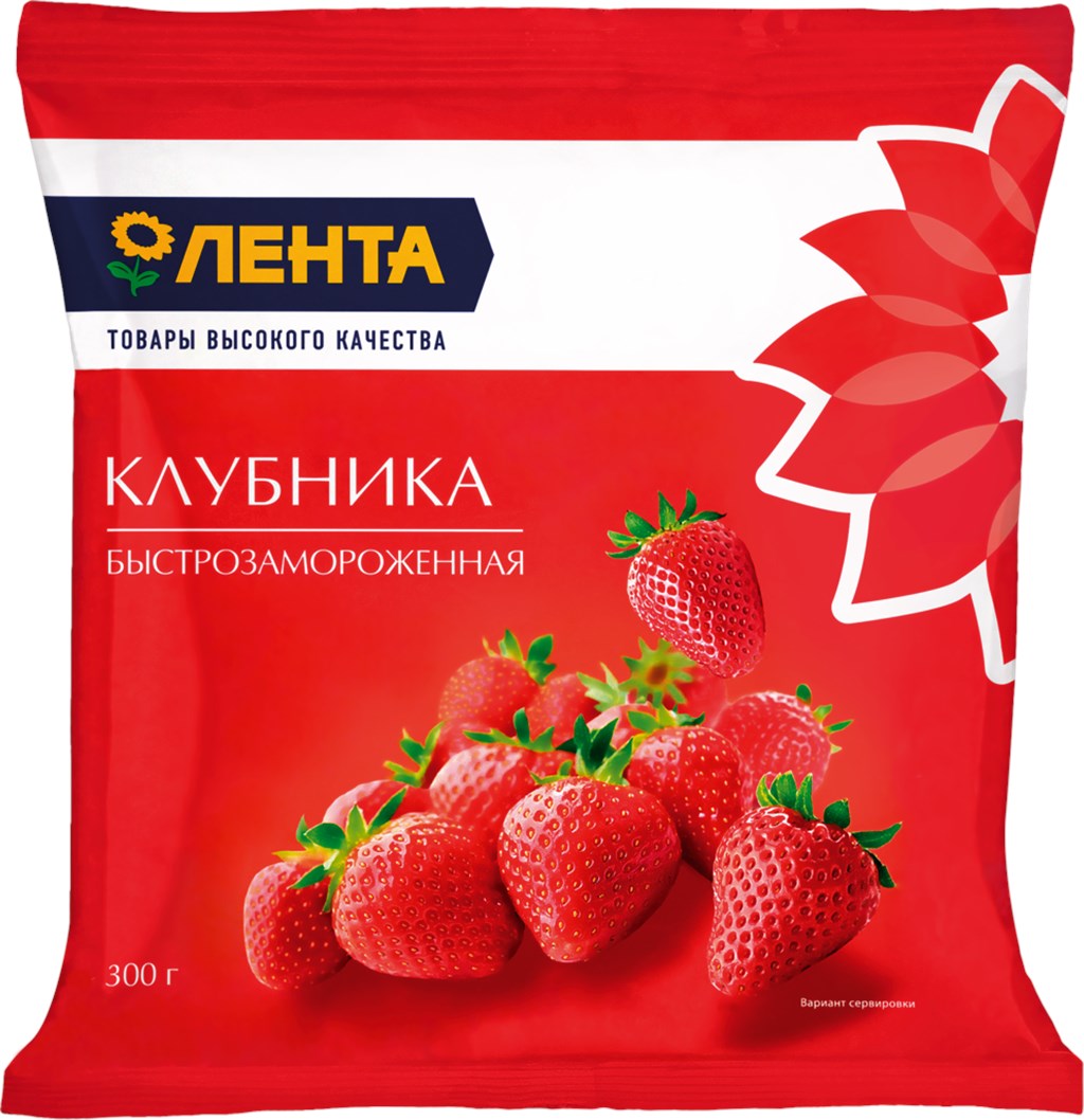 Клубника , Лента Россия, 0.3кг