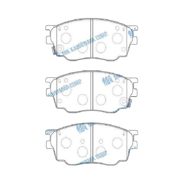 

Колодки дисковые передние Mazda 6 GG/GY 1.8i/2.0Di 02> D3122M