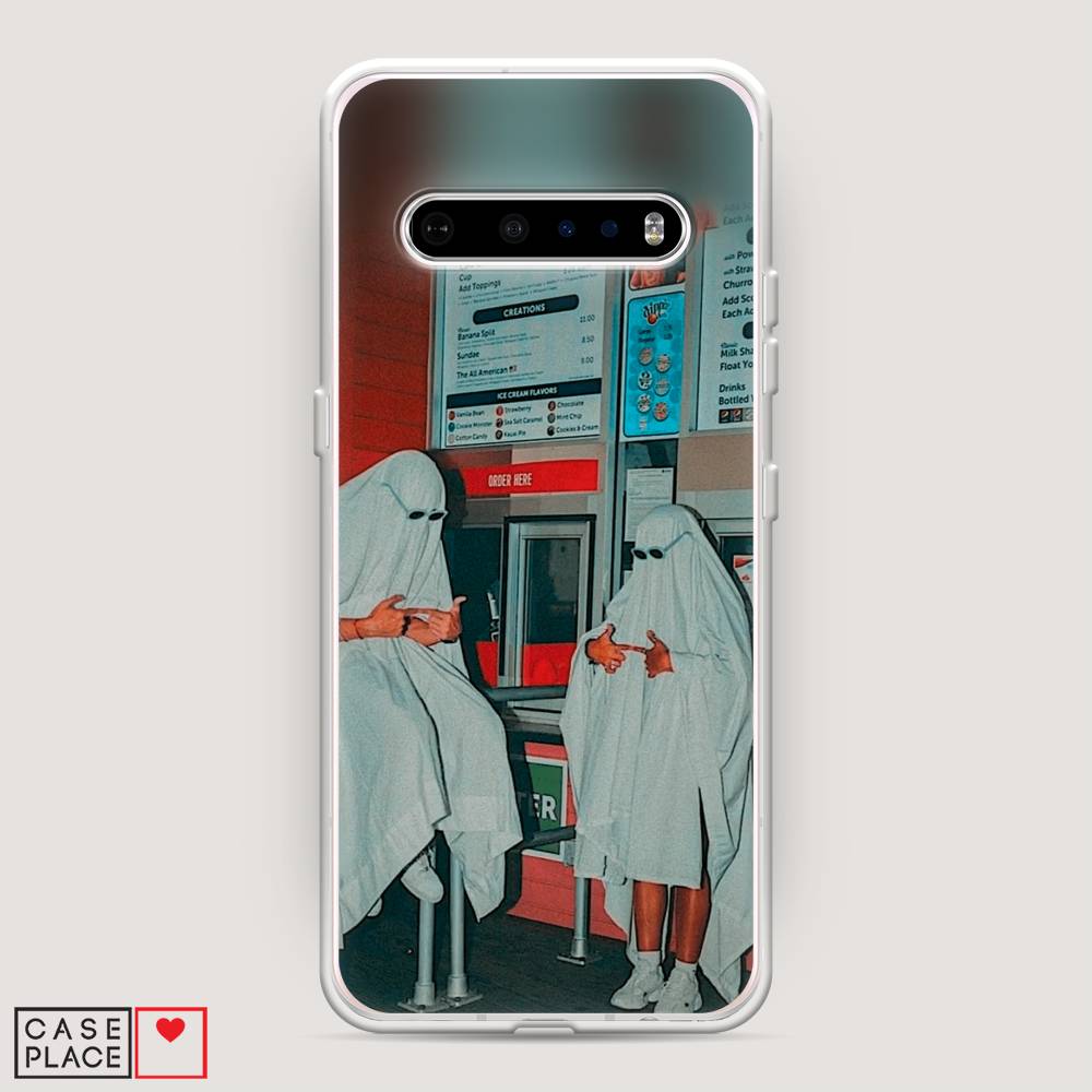 

Чехол Awog на LG V60 ThinQ 5G "Chillin Killin", Красный, 84250-9