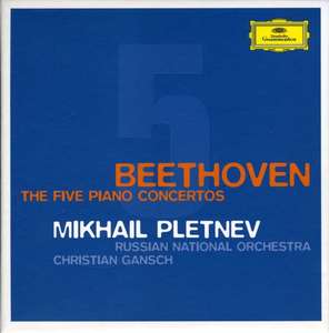 

Beethoven: The Five Piano Concertos. Mikhail Pletnev, 3 CD