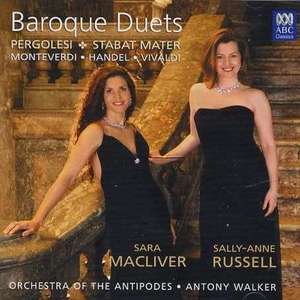 

PERGOLESI / MONTEVERDI - Baroque Duets, 1 CD