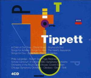 

Tippett: Vocal Music, 4 CD