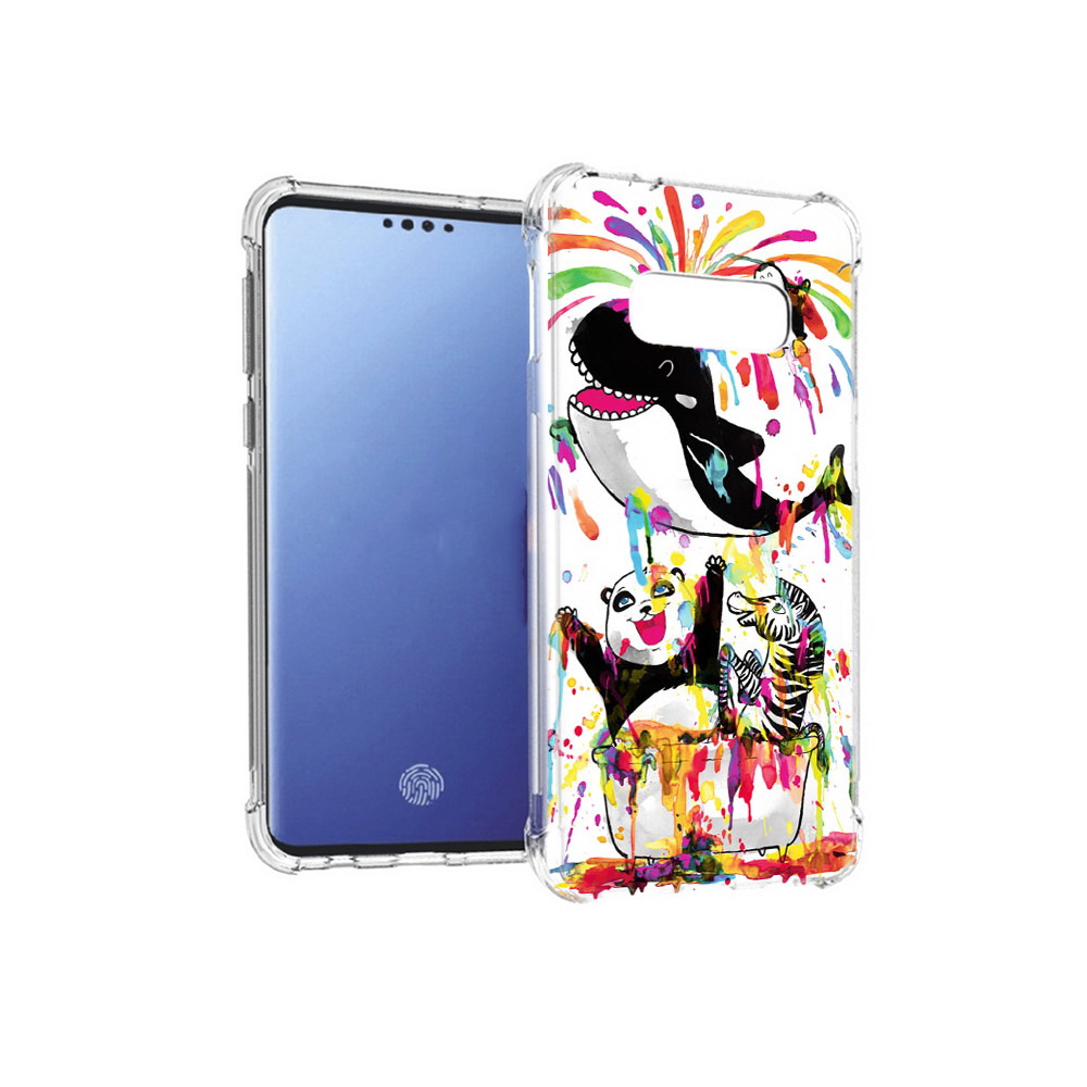 Чехол MyPads Tocco для Samsung Galaxy S10E Хиппи кит (PT145748.492.191)