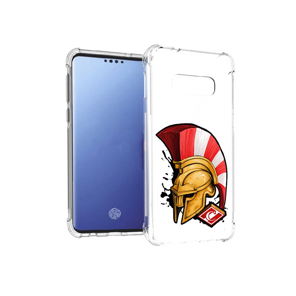 

Чехол MyPads Tocco для Samsung Galaxy S10E ФК спартак шлем (PT145748.492.185), Прозрачный, Tocco