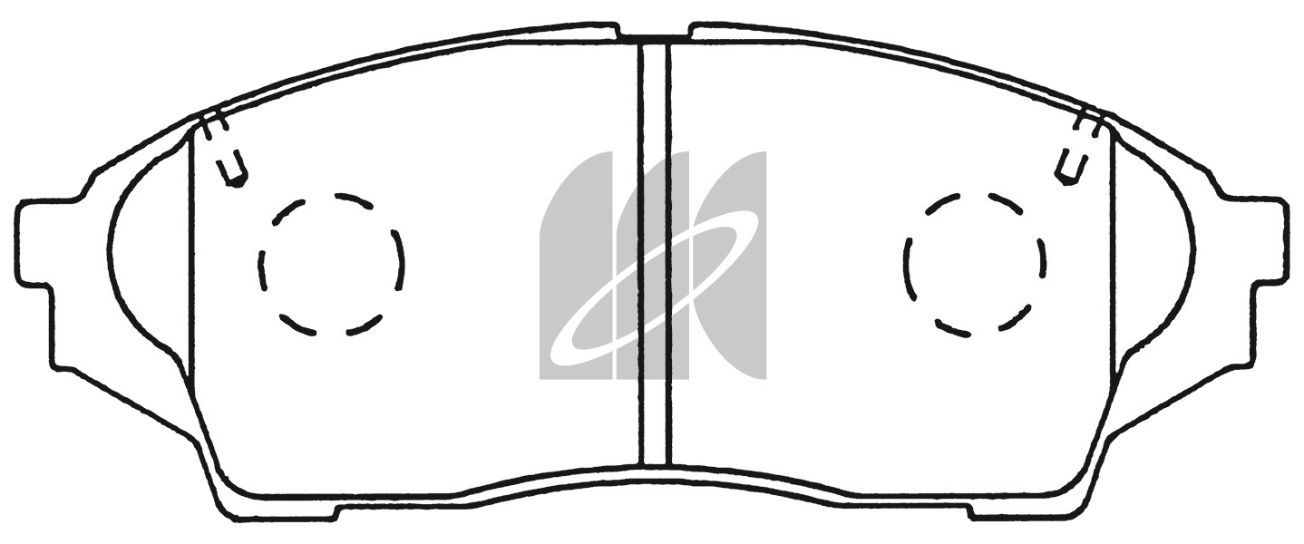 

Колодки дисковые передние Toyota Mark II/Cresta/Crown 2.0-3.0 95-01 D2186