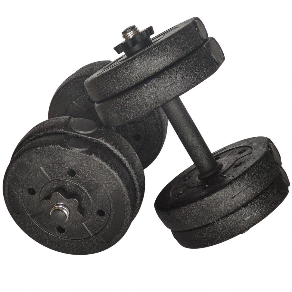 

Разборные гантели Hawk DBP 2 x 7,5 кг, черный, DBP