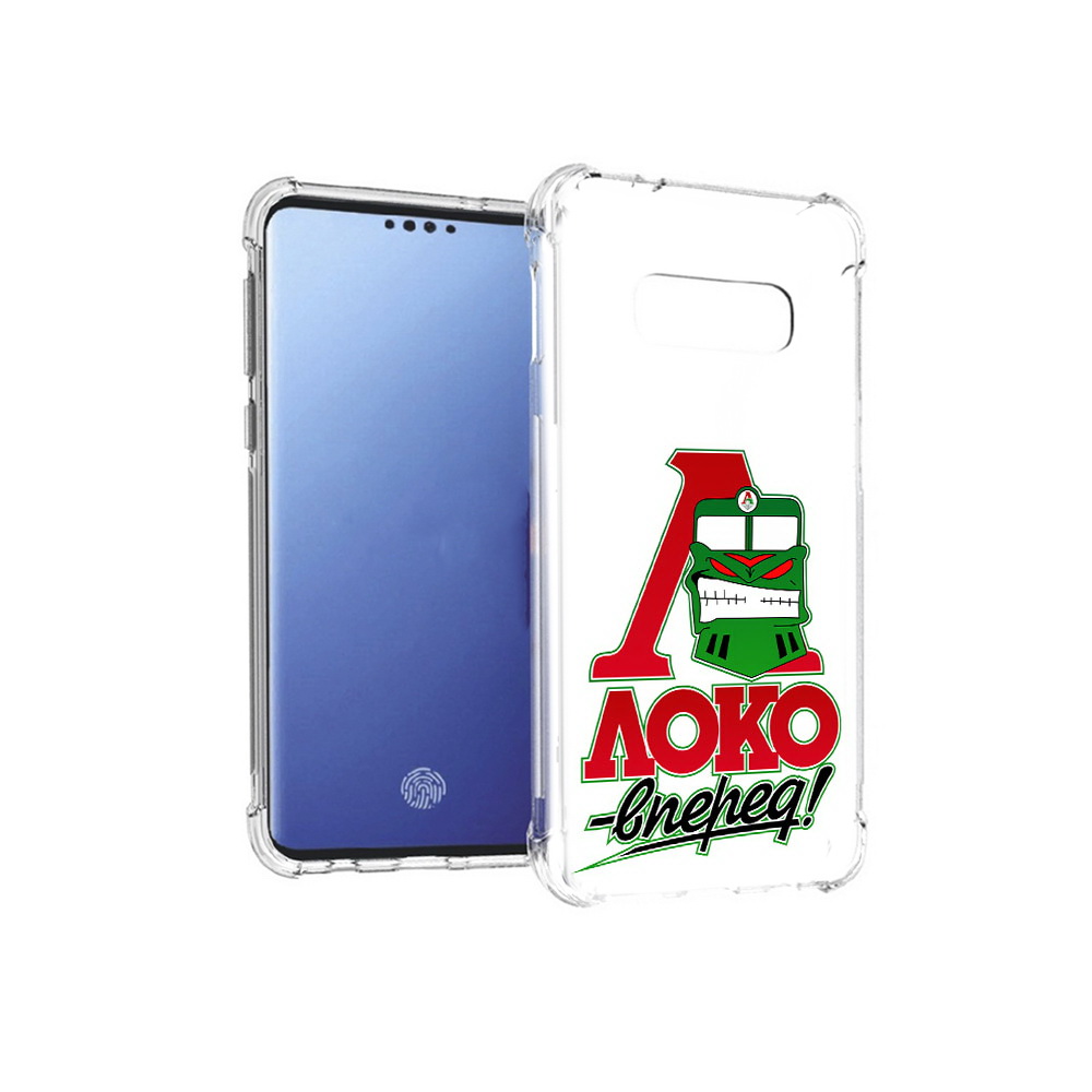 

Чехол MyPads Tocco для Samsung Galaxy S10E ФК локо вперед (PT145748.492.181), Прозрачный, Tocco