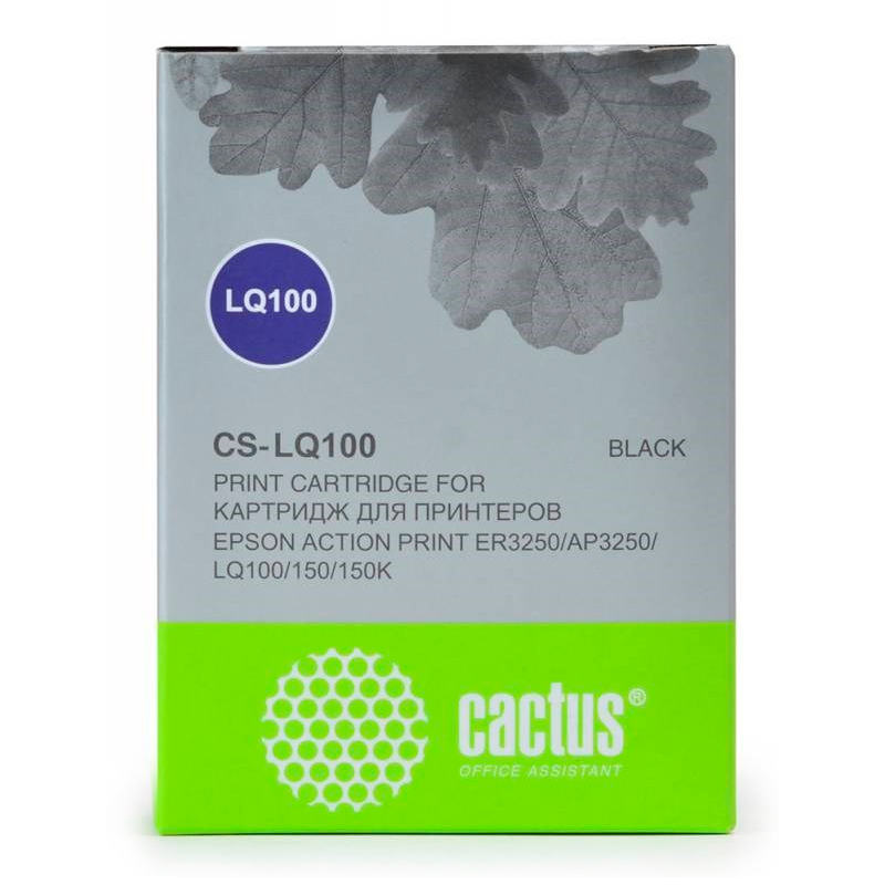 

Картридж для термопринтера CACTUS (CS-LQ100) черный, совместимый