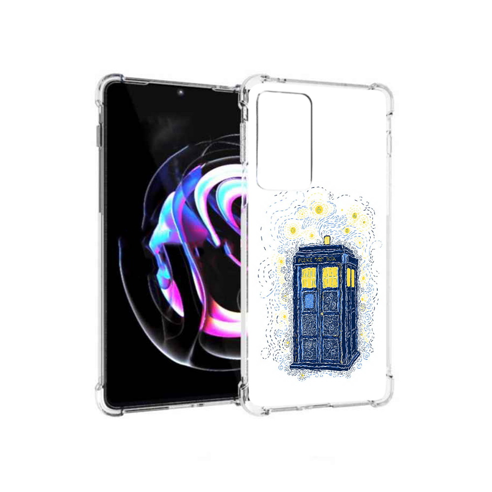 

Чехол MyPads Tocco для Motorola Moto Edge 20 Pro будка рисунок (PT227063.364.249), Прозрачный, Tocco