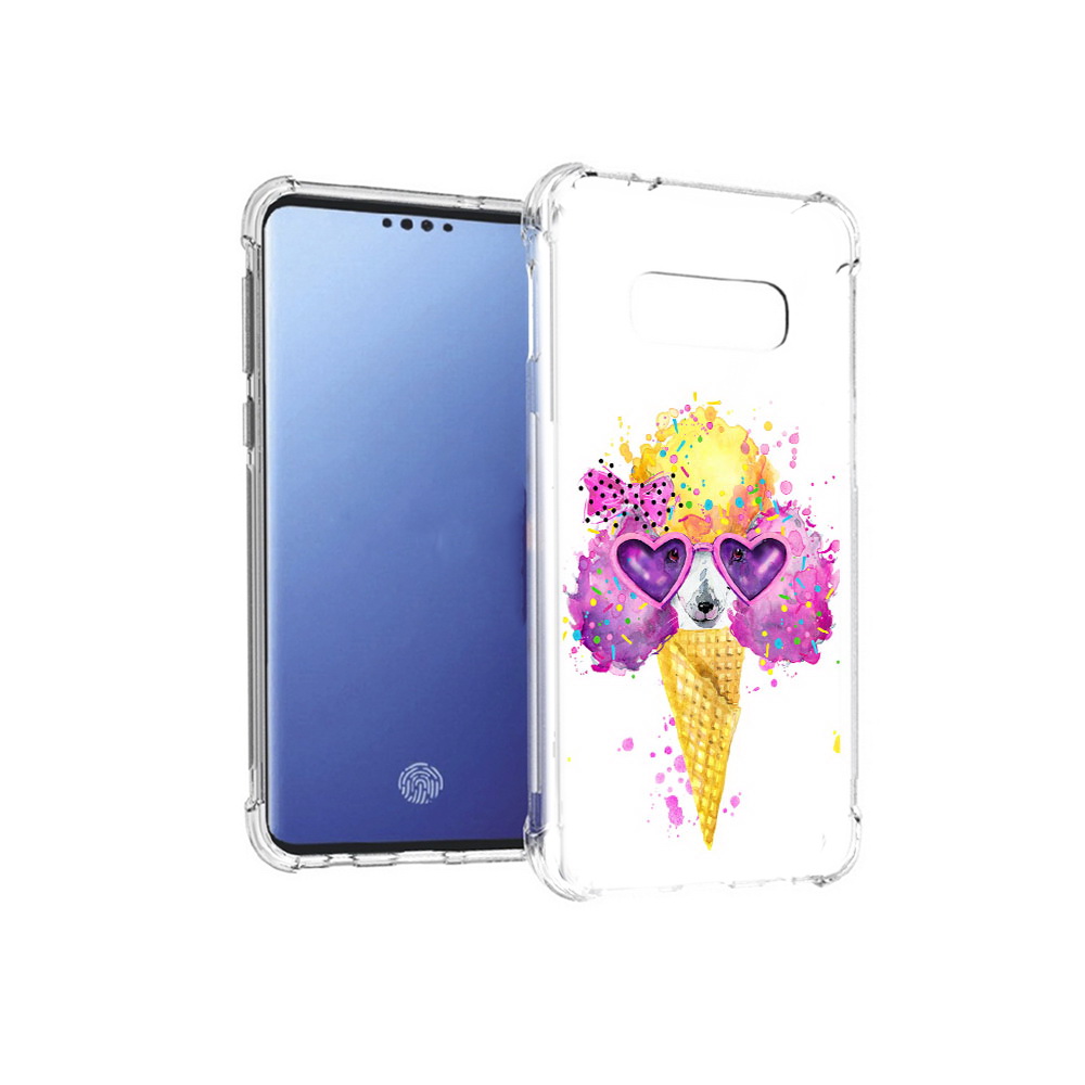 

Чехол MyPads Tocco для Samsung Galaxy S10E Рожок (PT145748.492.146), Прозрачный, Tocco