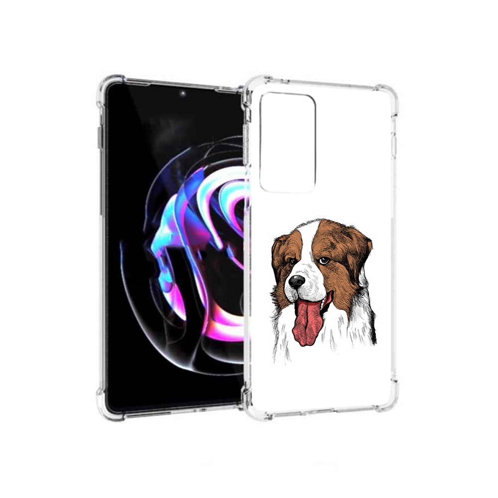 

Чехол MyPads Tocco для Motorola Moto Edge 20 Pro бетховен (PT227063.364.230), Прозрачный, Tocco