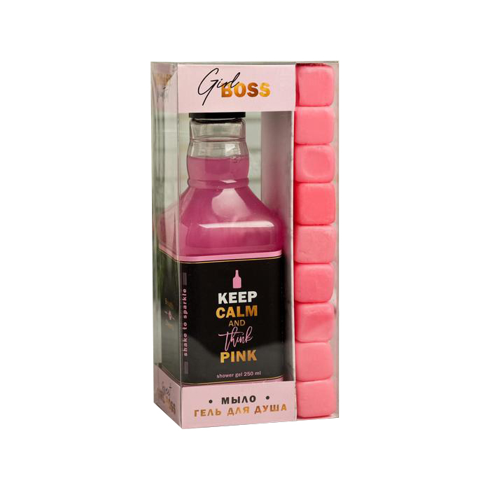 

Набор Sweet girl boss гель для душа 250 мл, аромат вермут, мыло-камни 9 шт. 4814929
