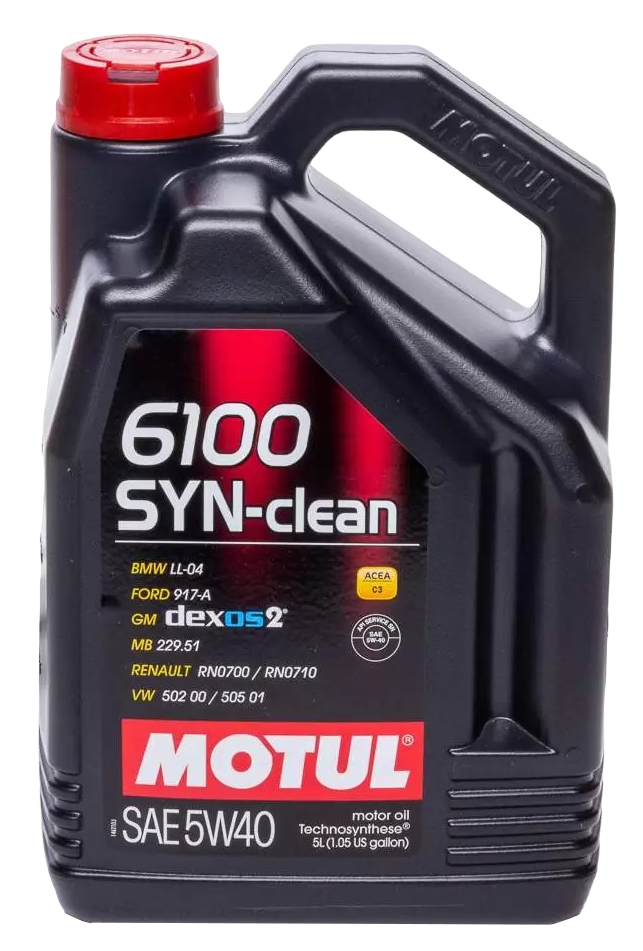 фото Motul масло моторное motul 6100 syn-clean 5w-40 5 л 111692