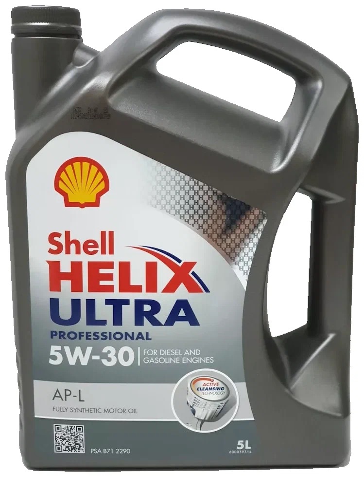 фото Shell масло моторное shell helix ultra professional ap-l 5w-30 5л