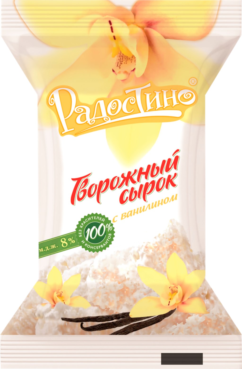 

Сырок творожный Радостино Ванилин 6% 100 г