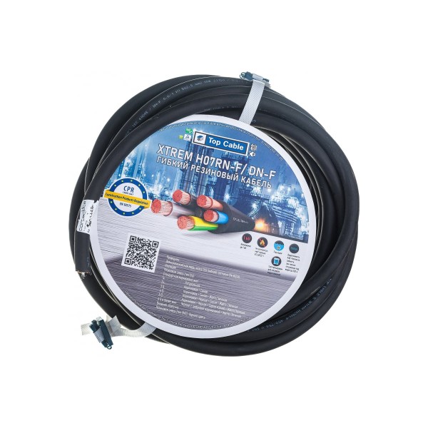 Силовой гибкий кабель Top cable XTREM H07RN-F 5G2,5 0,6 1kV 20 метров 3005002MR20RU