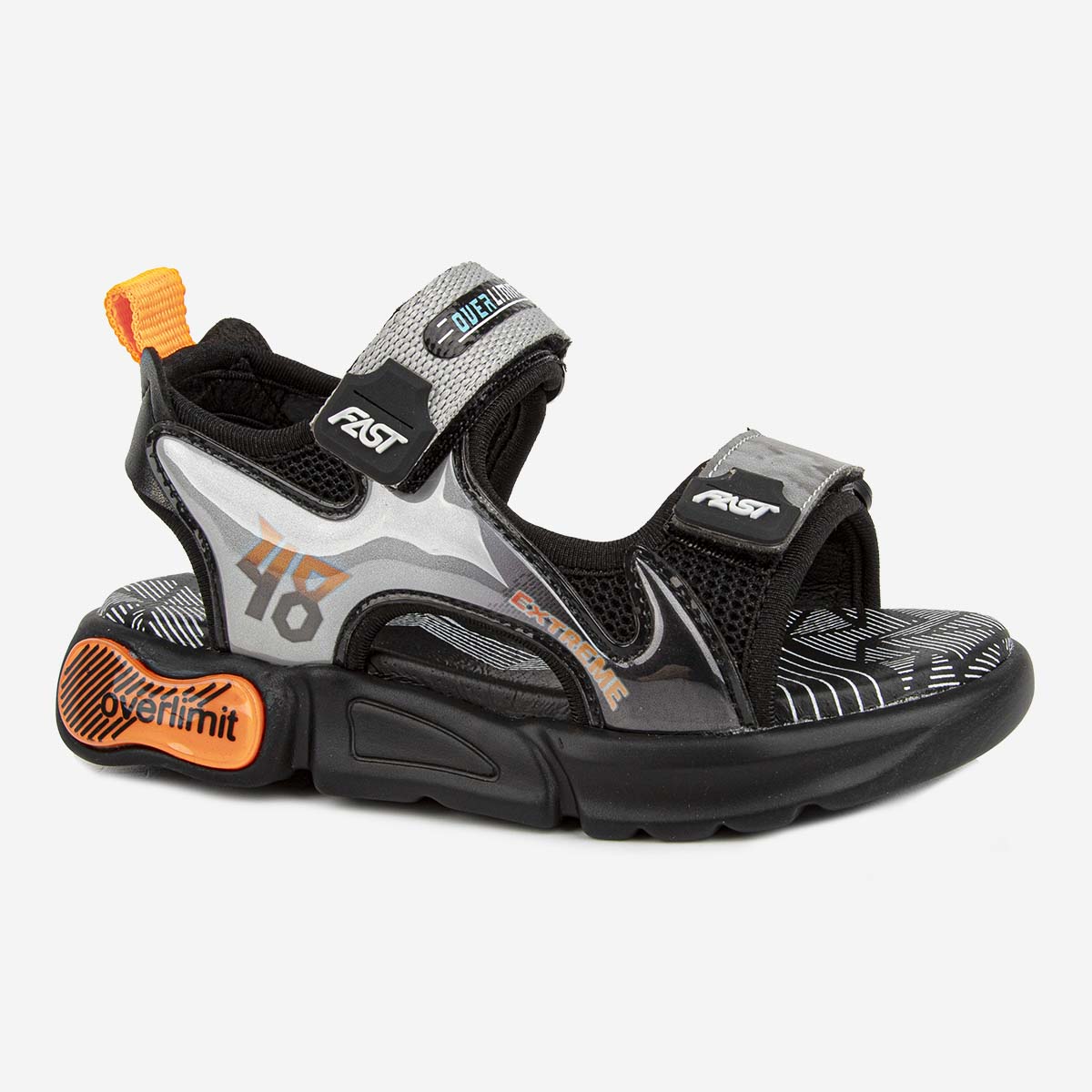 

Сандалии детские Kapika 32805п-1, цвет черный, размер 31 EU, 32805п