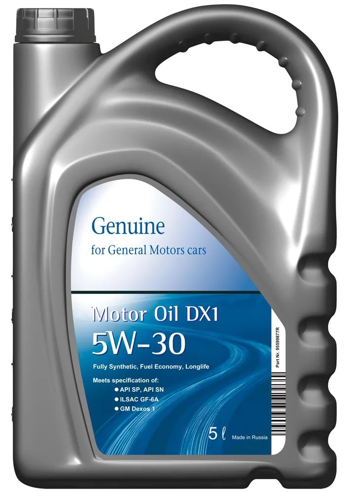 Моторное масло Gmroil синтетическое Dexos 1 5W30 5л