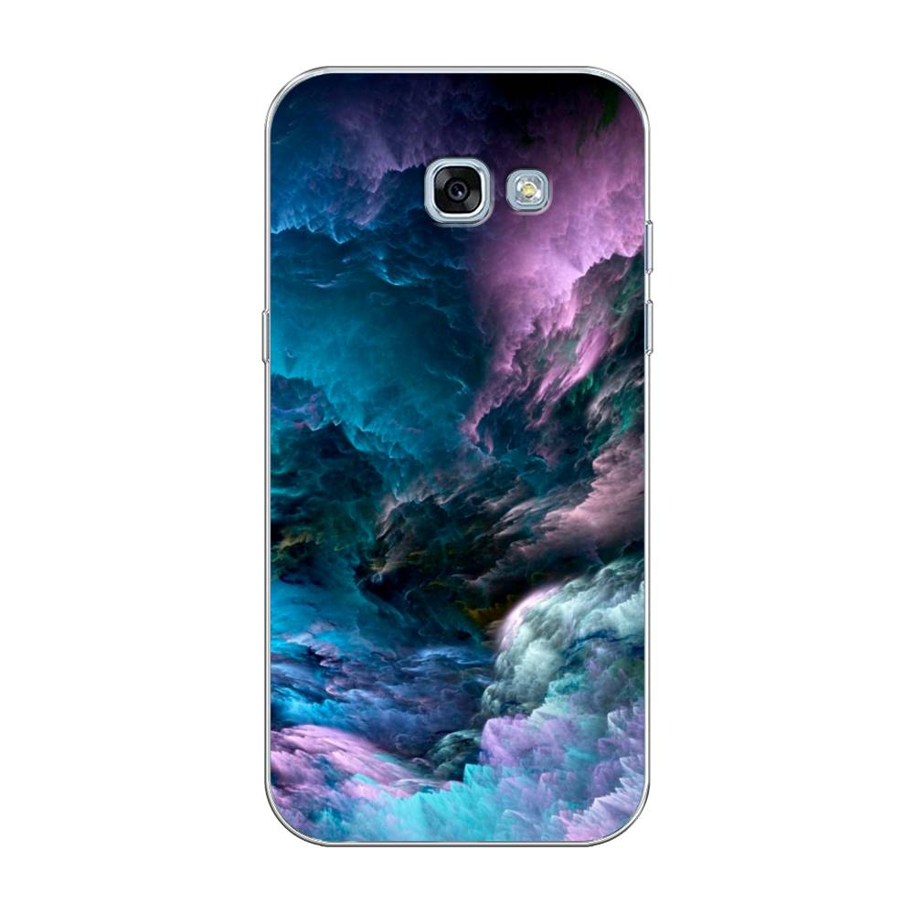 

Чехол на Samsung Galaxy A3 2017 "Загадочное небо", Синий;фиолетовый, 20350-2