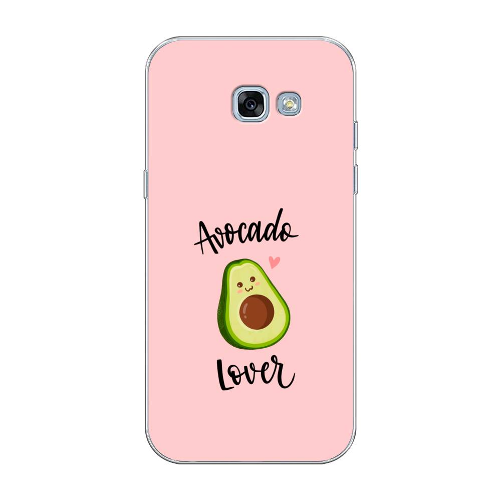 

Чехол на Samsung Galaxy A3 2017 "Avocado lover", Розовый;зеленый, 20350-6