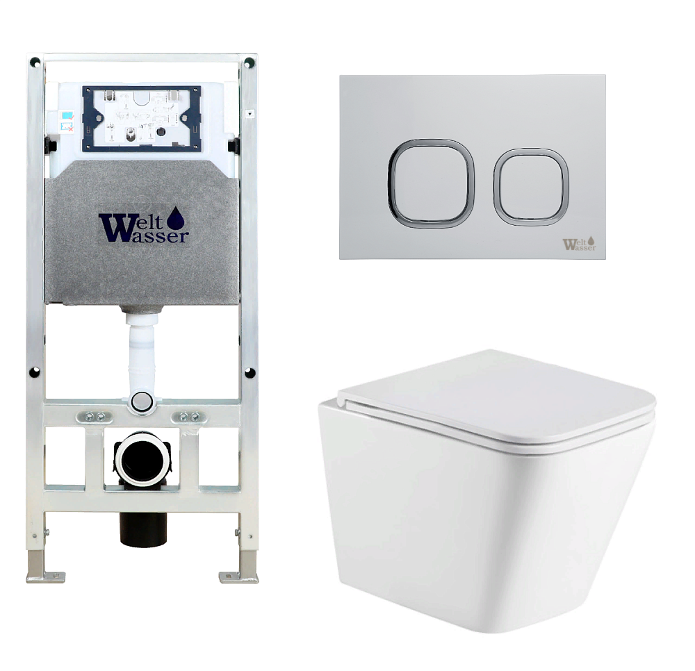 

Комплект унитаз с инсталляцией WeltWasser AMBERG 506 ST + GELBACH 043 GL-WT + AMBERG RD-WT