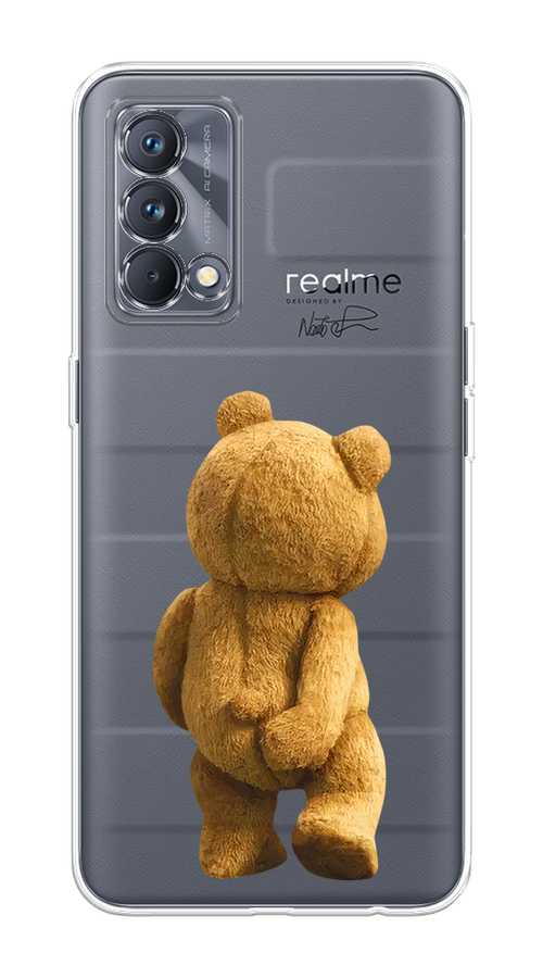 

Чехол на Realme GT Master Edition "Медвежья спина", Коричневый;прозрачный, 2510450-1