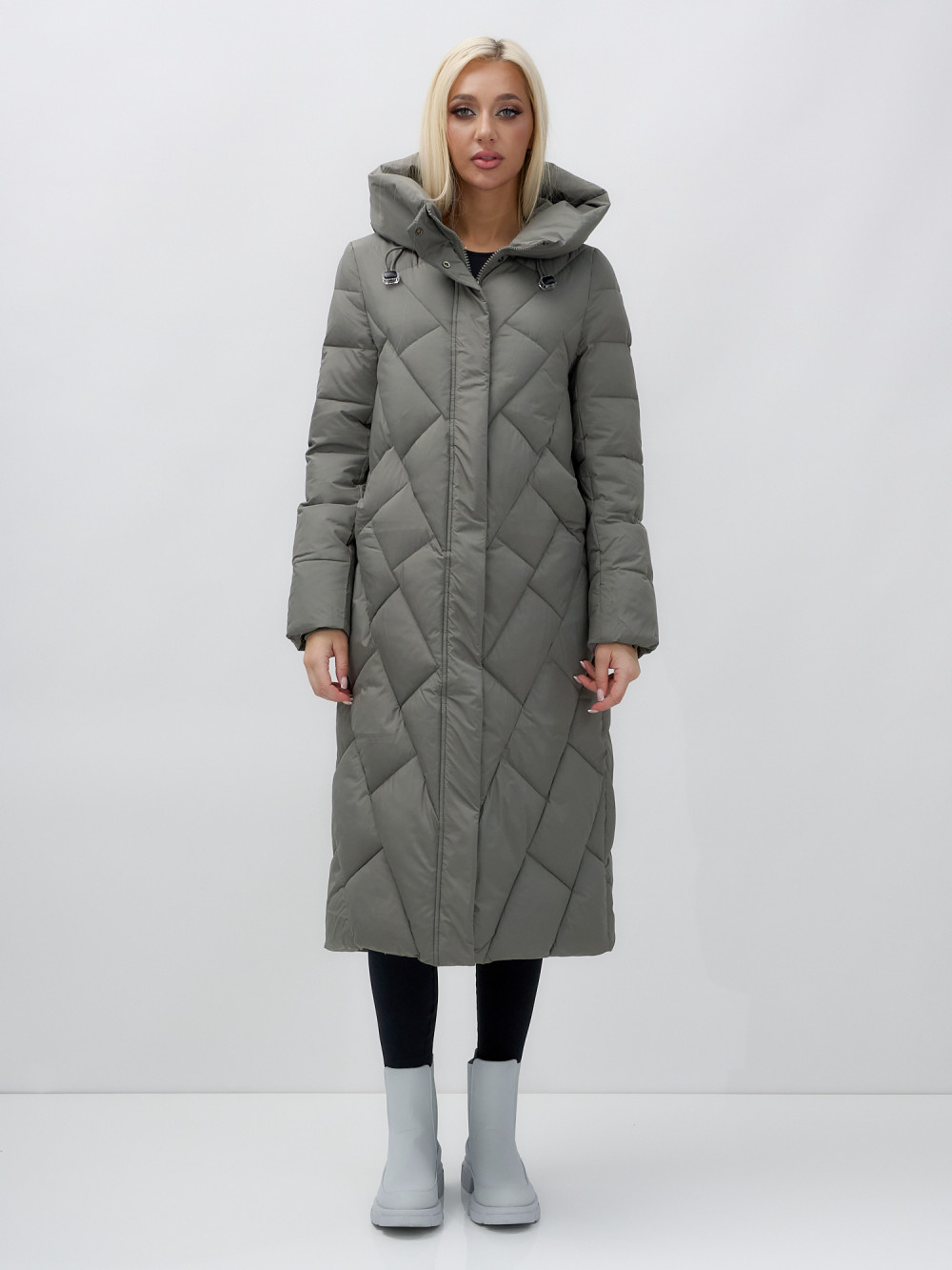 

Пальто женское MTFORCE 9612 хаки XXL, 9612