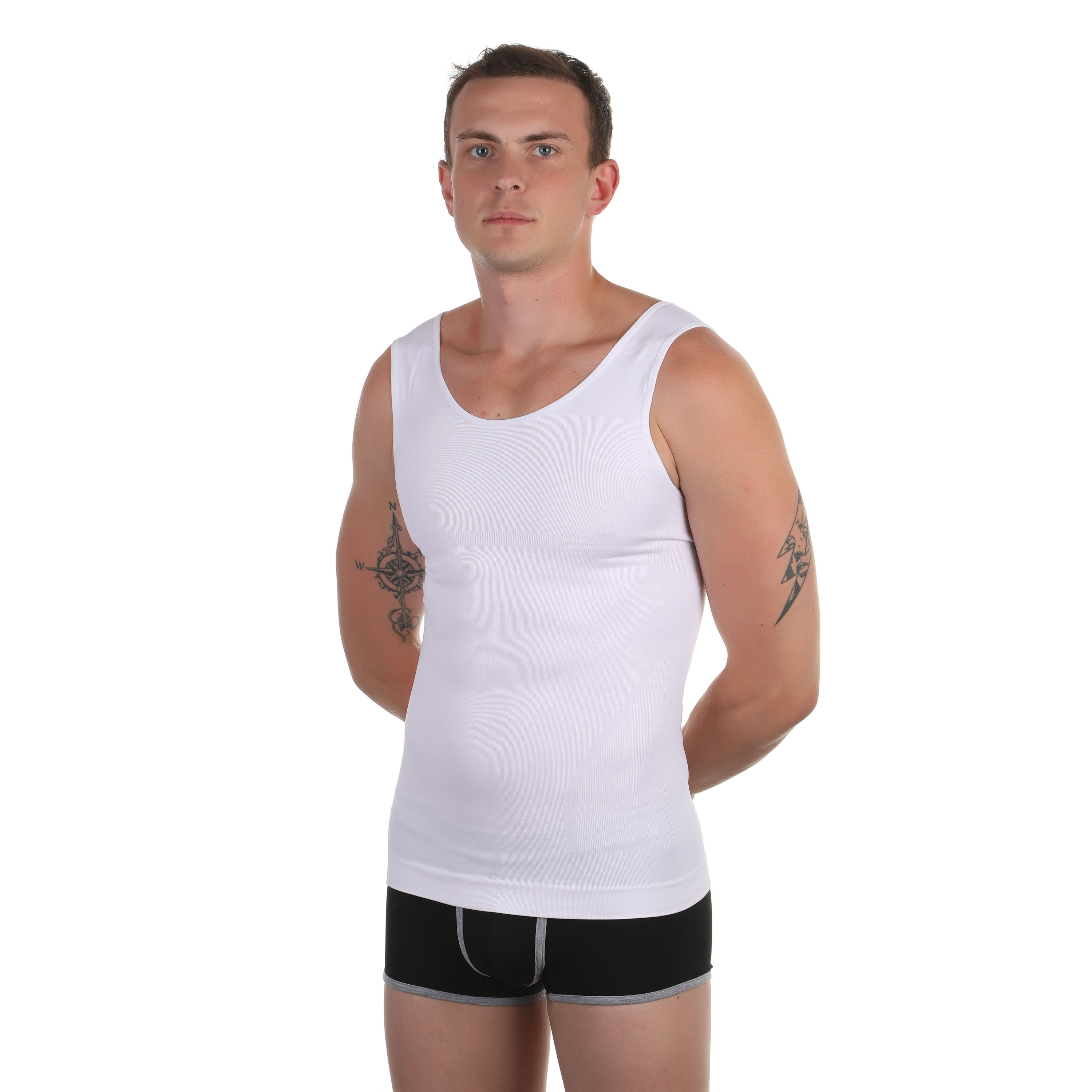 

Майка мужская DonDon 460-01 белая XXL, 460-01
